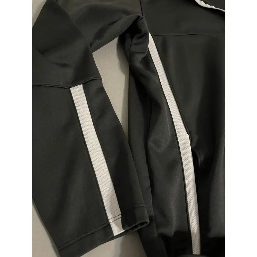 Nike Golf Therma-FIT 1/4 Zip Pullover Black White Men’s Large Excellent